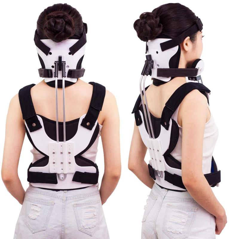 자궁 경부 고정 장치 조정 가능한 어깨 자세 뒤로 교정 - Posture Corrector Back 리뷰 및 가격