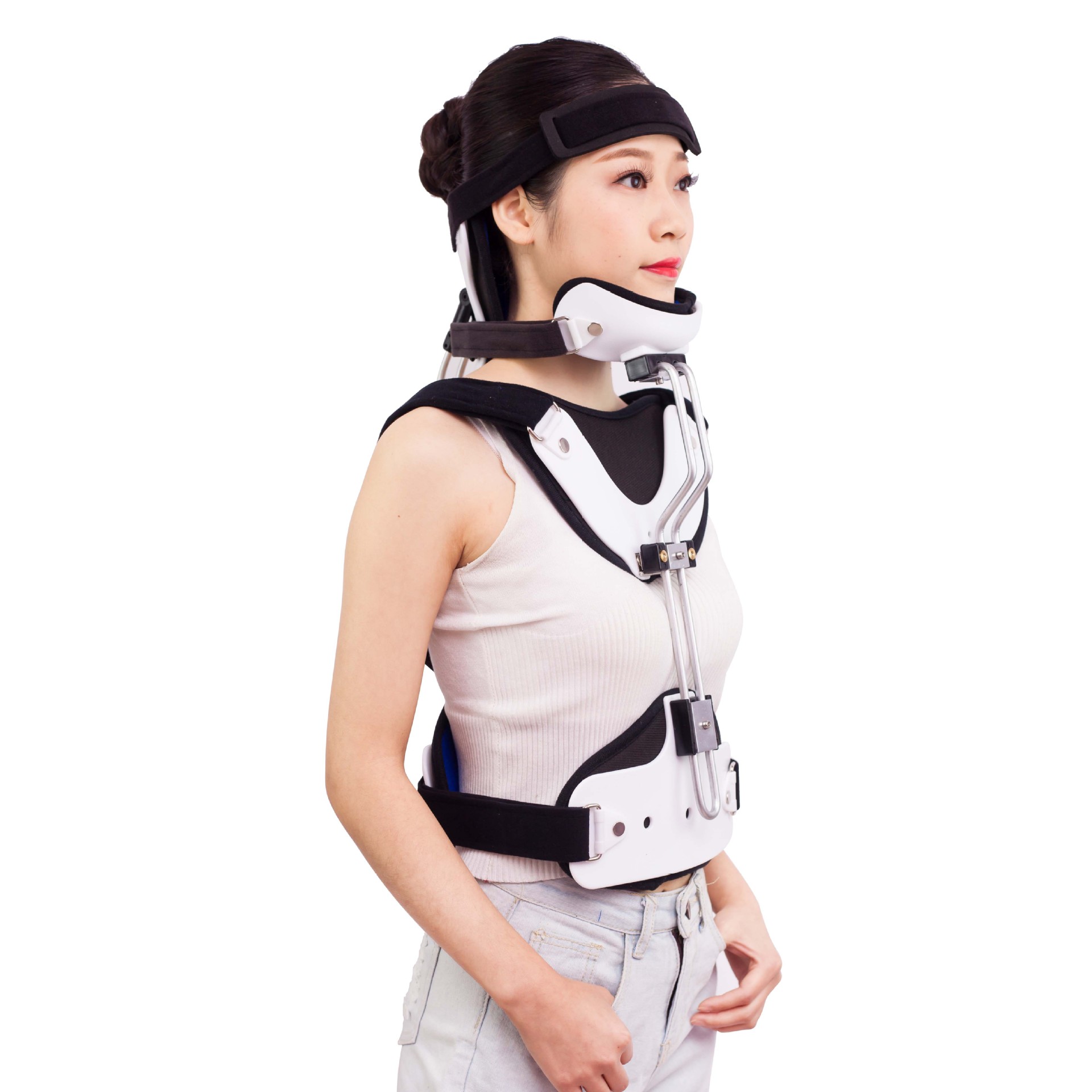 자궁 경부 고정 장치 조정 가능한 어깨 자세 뒤로 교정 - Posture Corrector Back 리뷰 및 가격