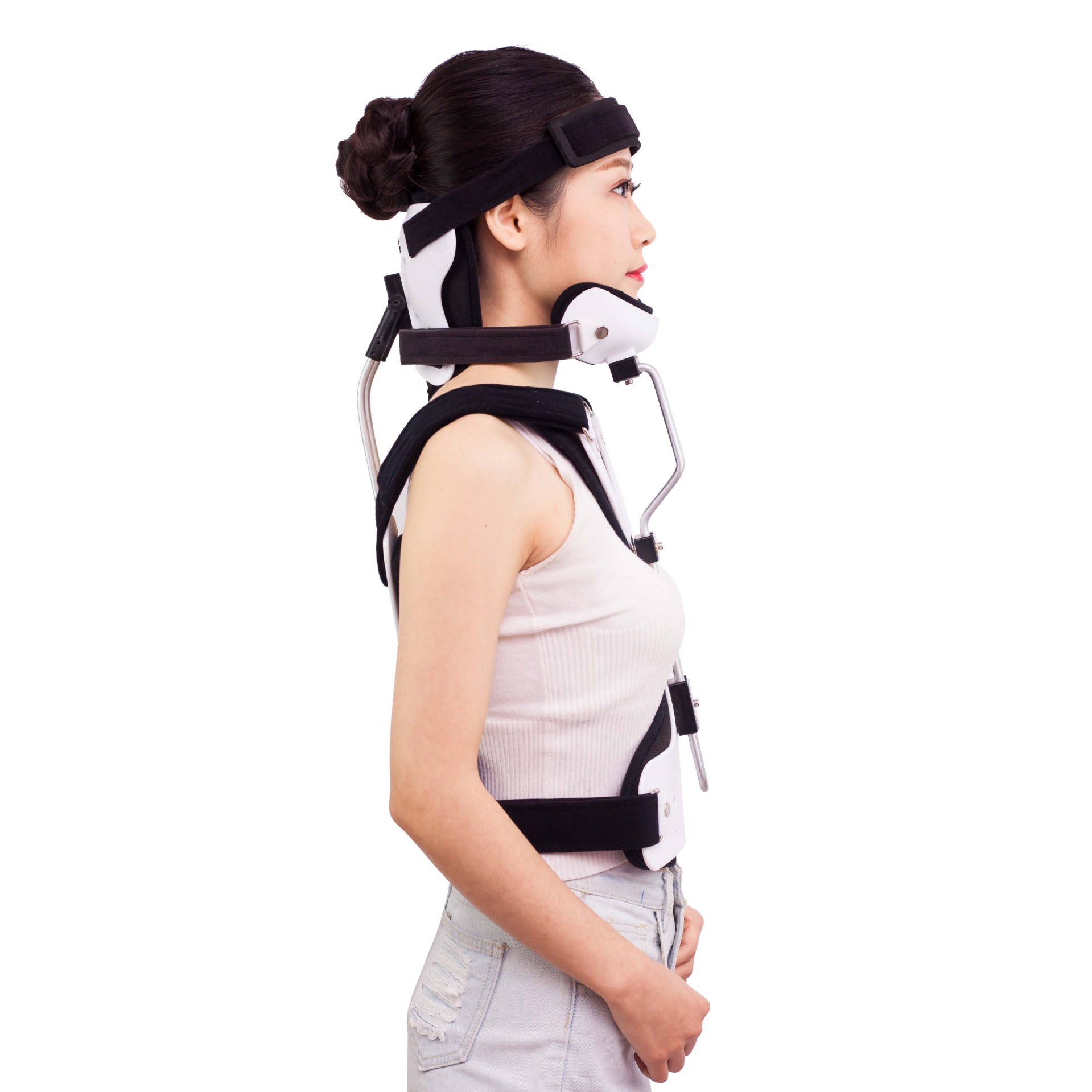 자궁 경부 고정 장치 조정 가능한 어깨 자세 뒤로 교정 - Posture Corrector Back 리뷰 및 가격