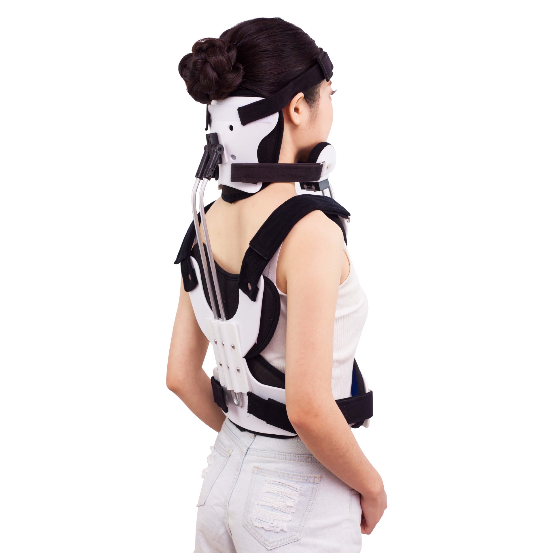 자궁 경부 고정 장치 조정 가능한 어깨 자세 뒤로 교정 - Posture Corrector Back 리뷰 및 가격