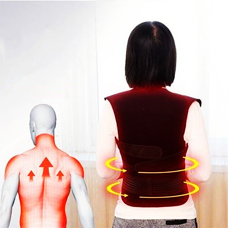 통증 완화 조끼 토르말린 자체 가열 자기 치료, 허리  - Posture Corrector Back 리뷰 및 가격
